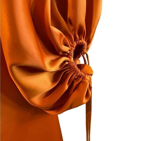 STAUB Sofia Maxi Dress Orange size 4 - Picture 7 of 12